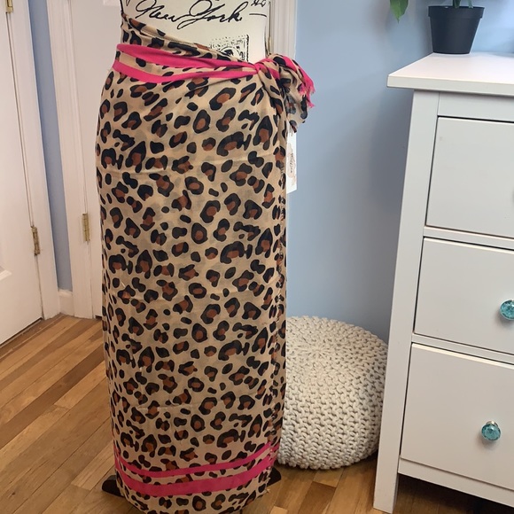 CLEARANCE! Ruggine Leopard Print Scarf | Wrap | Head Scarf NEW! - Picture 12 of 12